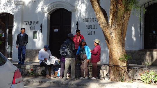 Route 27 vers le col 