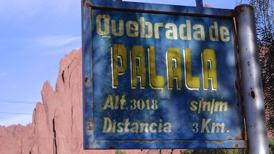 Train des nuageQuebrada de Palala