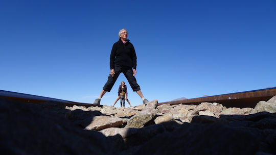 Entre les rais Uyuni