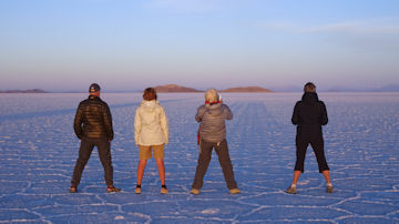 Aube sur Uyuni
