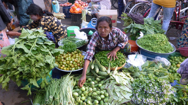 marchande de légumes