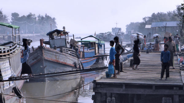 Sittwe : le quai