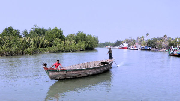 Arrivée à Mrauk-U