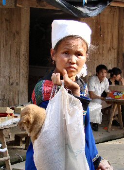 Femme Shui et son chien