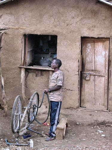 Réparation de vélo