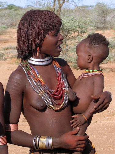 Femme avec enfant