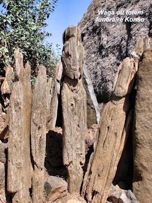 Vie dans le village Konso