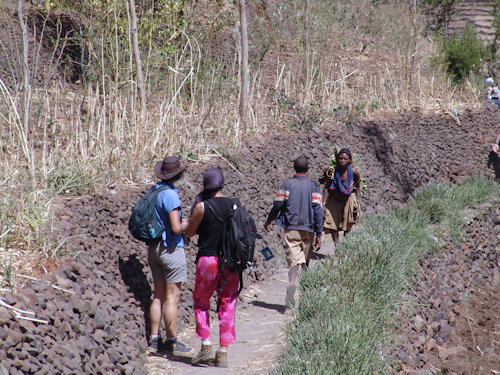 Transport du coton vers Konso