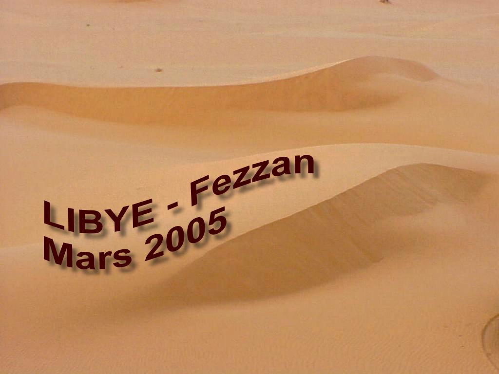 Dune du Fezzan