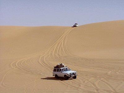 Descente de la dune