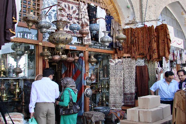 Boutique sur la place de l'Imam - Ispahan