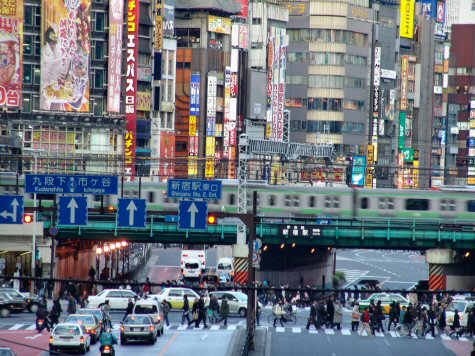 Shinjuku - Metro JR et tours