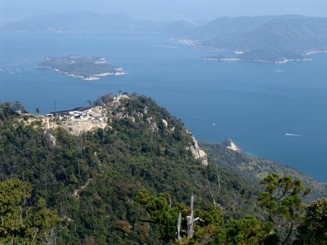 Vue du Haut du Mt Misen