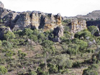 Falaises d'Isalo