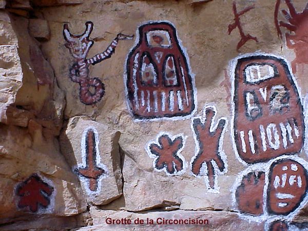 Peintures de la grotte de la Circoncision