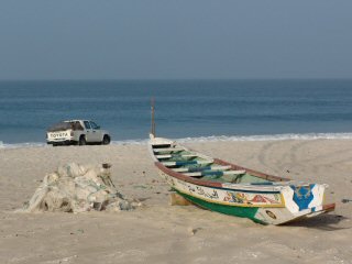 Piste en bord de mer