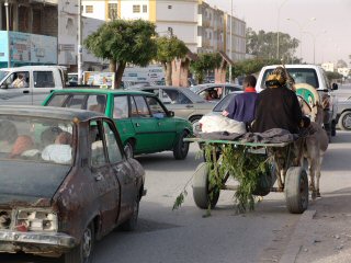 Circulation à Nouakchott