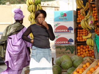 Marchande de fruits