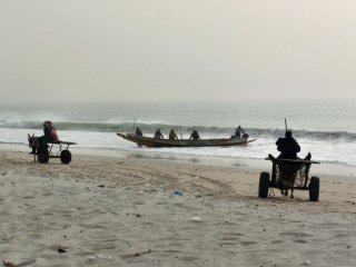 Retour de pche  Nouakchott