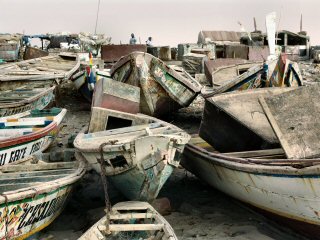 Meli-mlo de bateaux