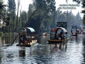 Barques à Xochimilco