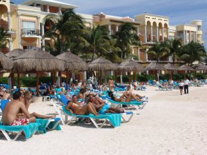 La plage de Playa del Mar