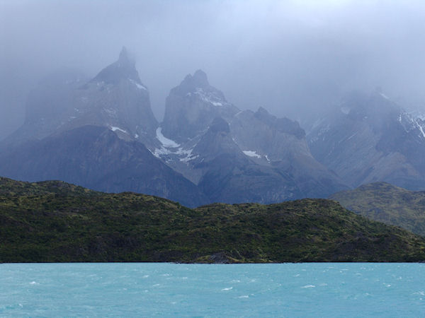 Paysage dans la tempte