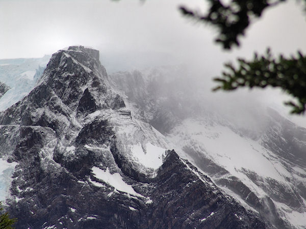 Tempête de neige au Paine