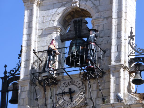 Détail du jacquemaert, mairie d'Astorga