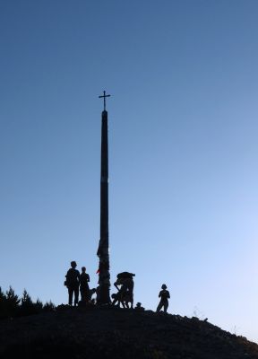 Croix de fer à l'aube