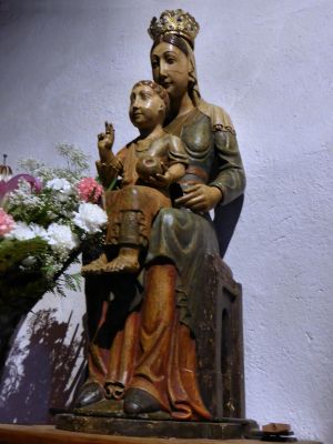 La Vierge à l'enfant d'O Cebreiro