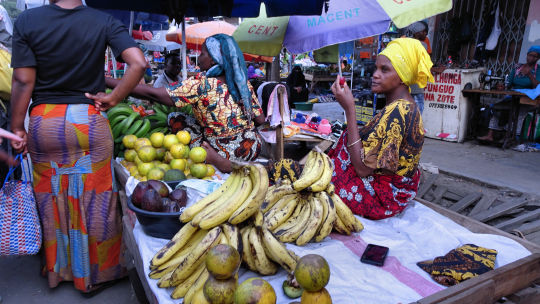 Vendeuse de bananes