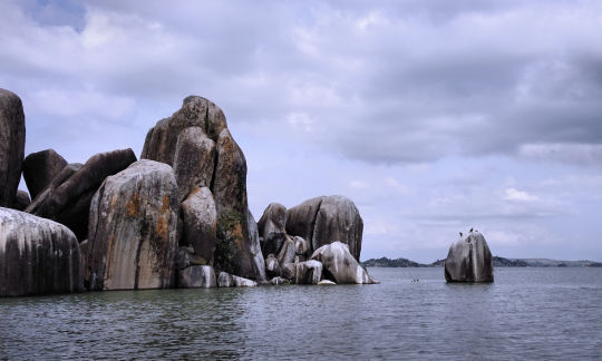 les rochers