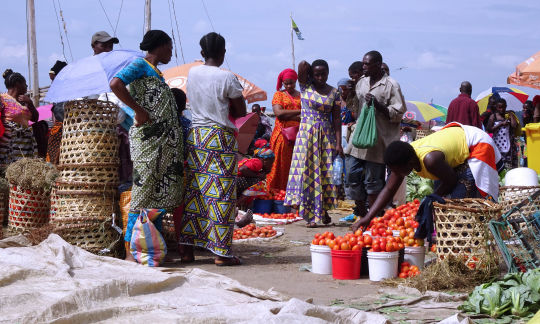 Marché aux tomates