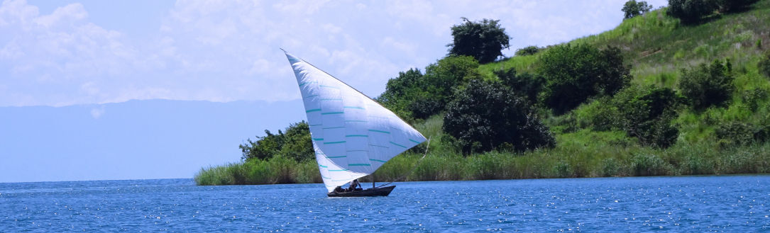 Dhow sur le lac