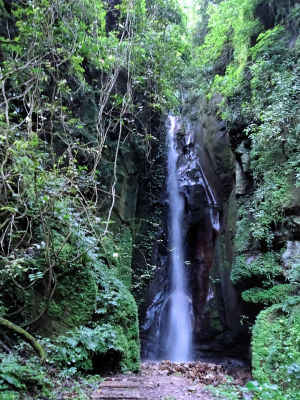 La chute d'eau