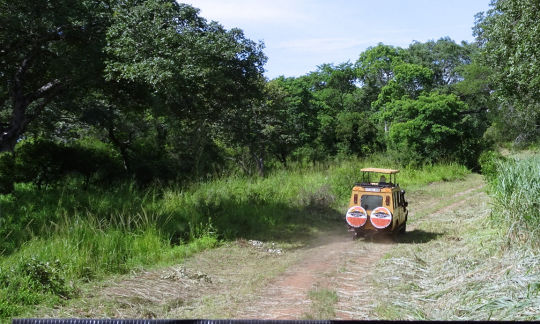 La piste et le 4x4