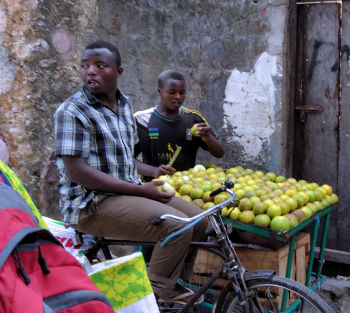 Vendeur de pomme