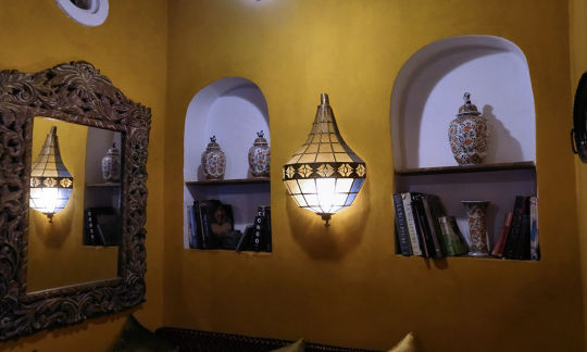 Intérieur du Swahili House