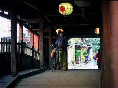 Intérieur du pont de Hoi An