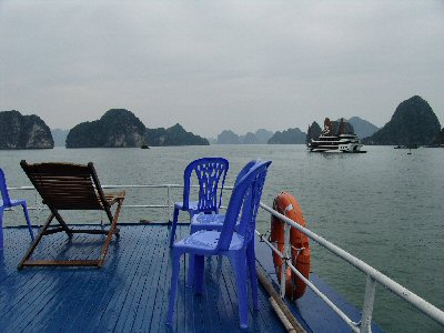 Halong, Vue du pont