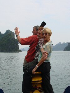 Chevauche du Dragon en baie d'Halong